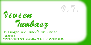 vivien tumbasz business card